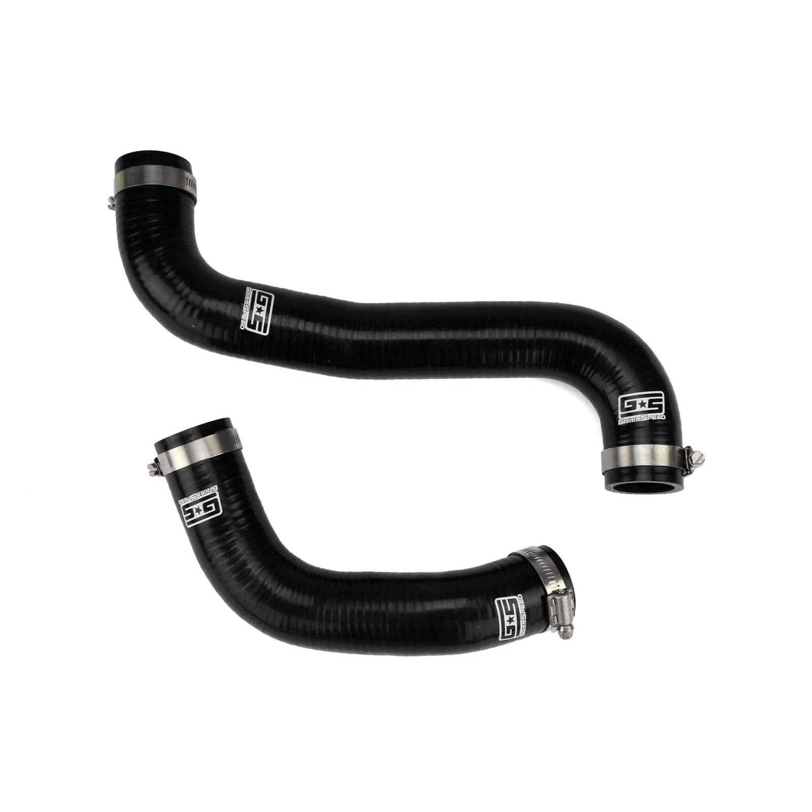GrimmSpeed Radiator Hose Kit Black - Subaru Models (inc. 2008+ STI / 2008-2014 WRX / 2009-2013 Forester XT)